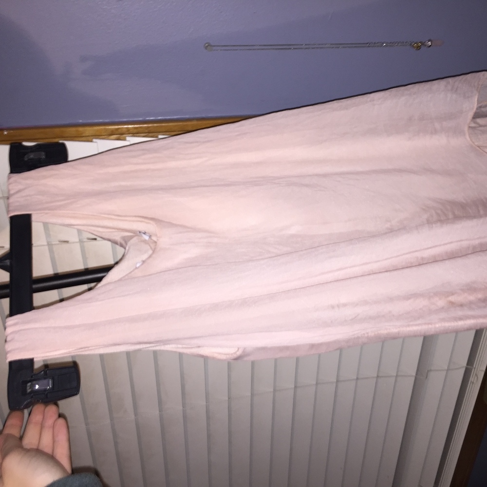 Flowy pink top